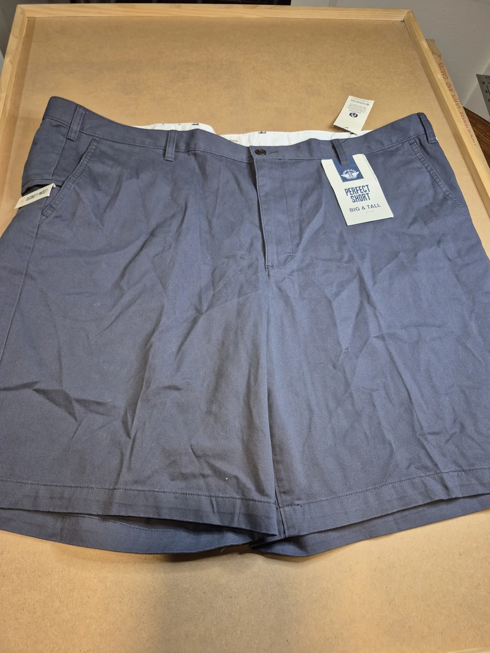 Dockers Men's Perfect Short in Slate Blue 4565/7